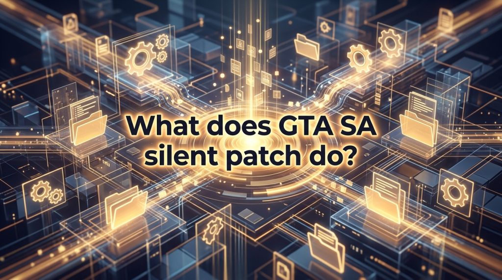 What does GTA SA silent patch do
