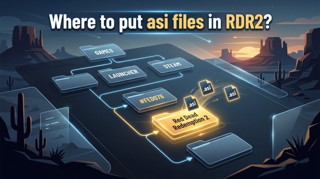 Where to put asi files in RDR2